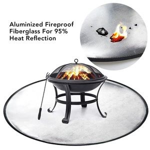 36” Round Fire Pit and Deck Protector